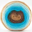 Cicibebe kek 115 kék- barna színátmenetes