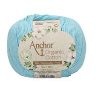Anchor Organic Cotton 129 türkizkék víz