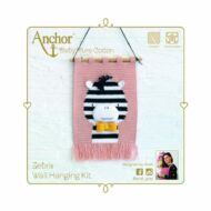 Anchor Baby Pure Cotton horgoló készlet zebra 3 D fali függő