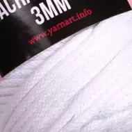 Macrame Cord 3mm 751 fehér