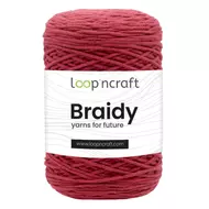 Loop'nCraft Braidy 37 burgundi