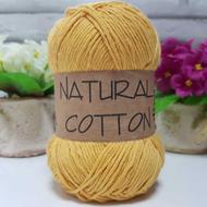 NATURAL COTTON  1974 mustár