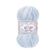 Alize Baby Best Batik - 6669 (fehér-kék színátmenetes)