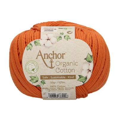 Anchor Organic Cotton 1003 szikla narancssárga