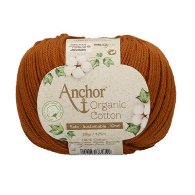 Anchor Organic Cotton 309 karamell barna
