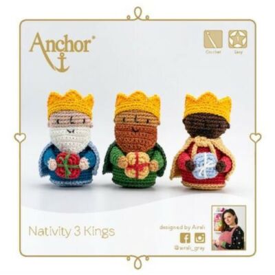 Anchor amigurumi szett  - Három Királyok