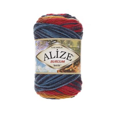 Alize Burcum Batik - 4340 (rózsaszín-kék-barna színátmenetes)